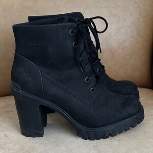 Timberland Women's Dark Lace-Up Boots